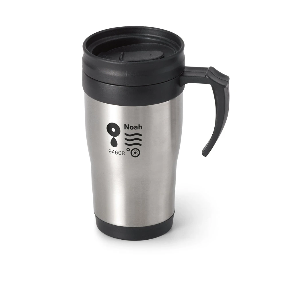 Caneca térmica de aço inox 420ml