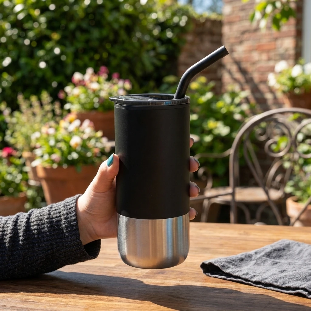 Copo Aço Inox 550ml