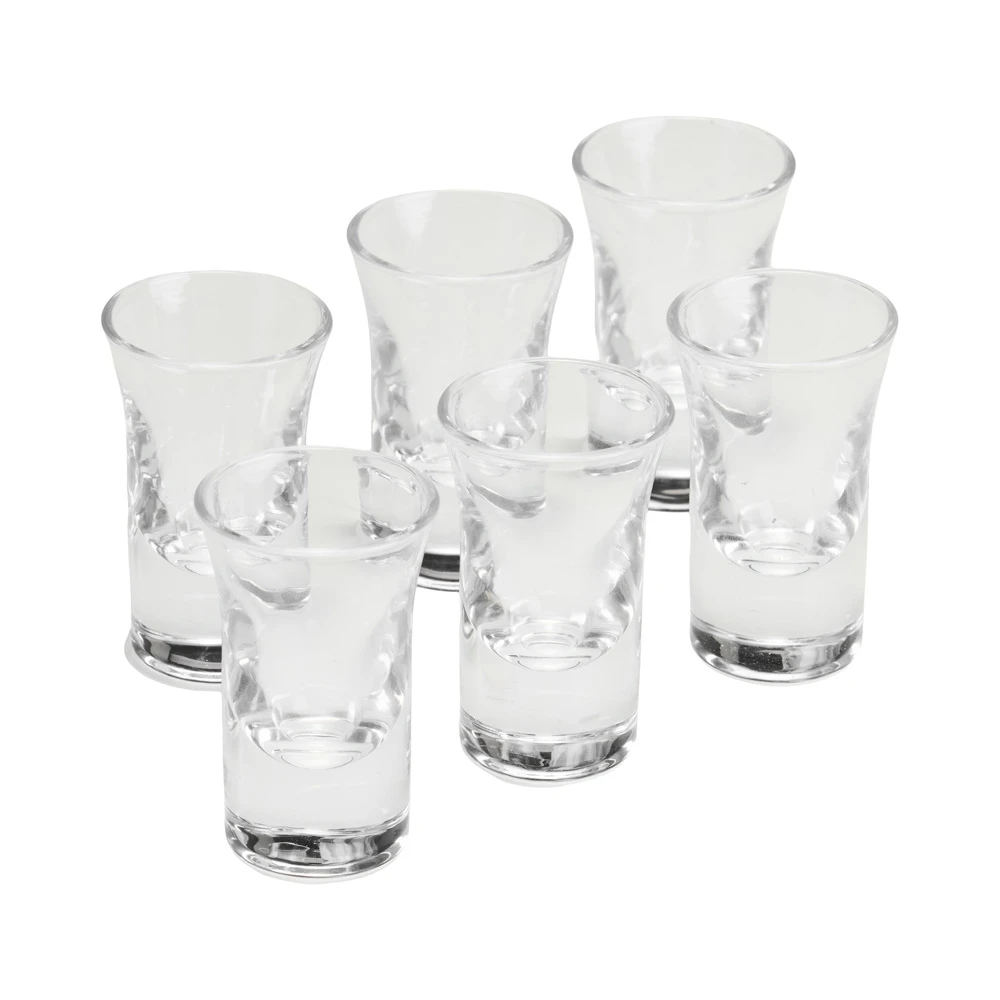 Kit Copo Vidro Shot 30ml 6 Peças