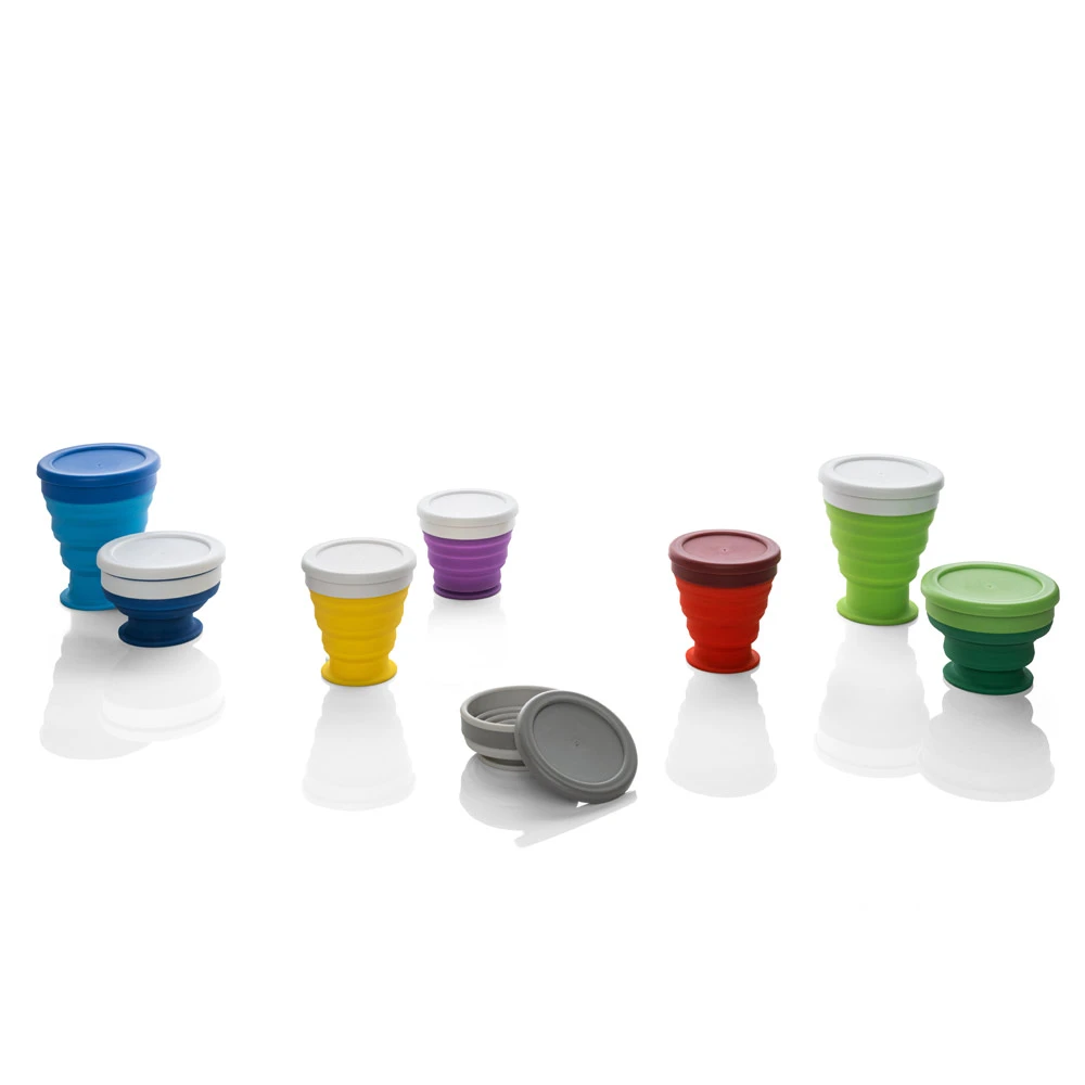 Copo Retrátil em Silicone E PP 400 ML